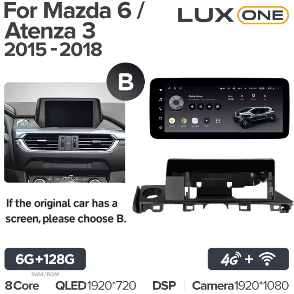 Mazda 6 Atenza 3 GJ GL (2015 - 2018) Left Hand Drive - Image 10