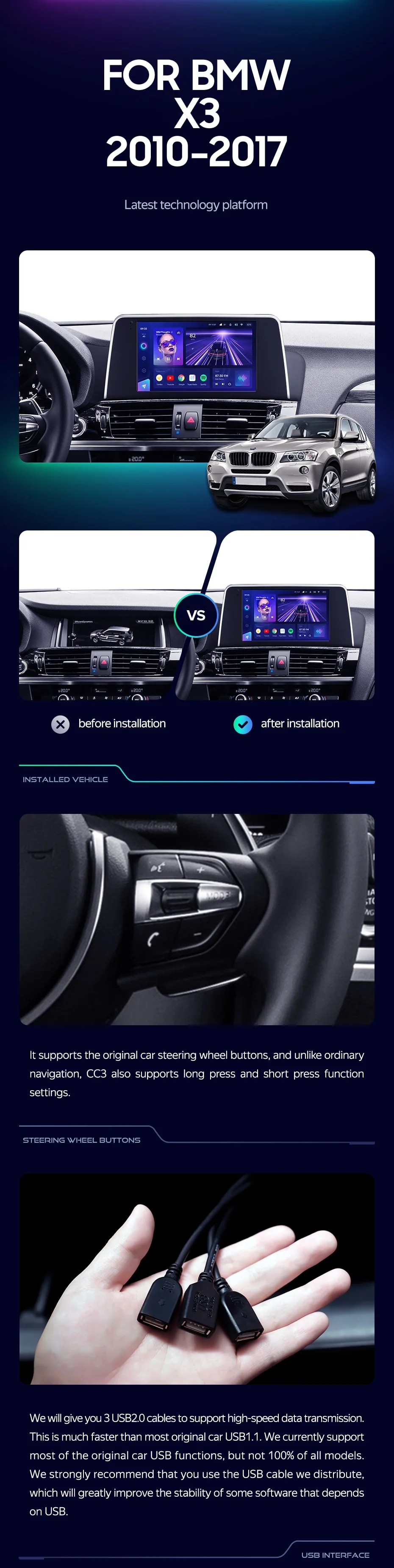 BMW X3 F25 (2010-2017) - Image 4