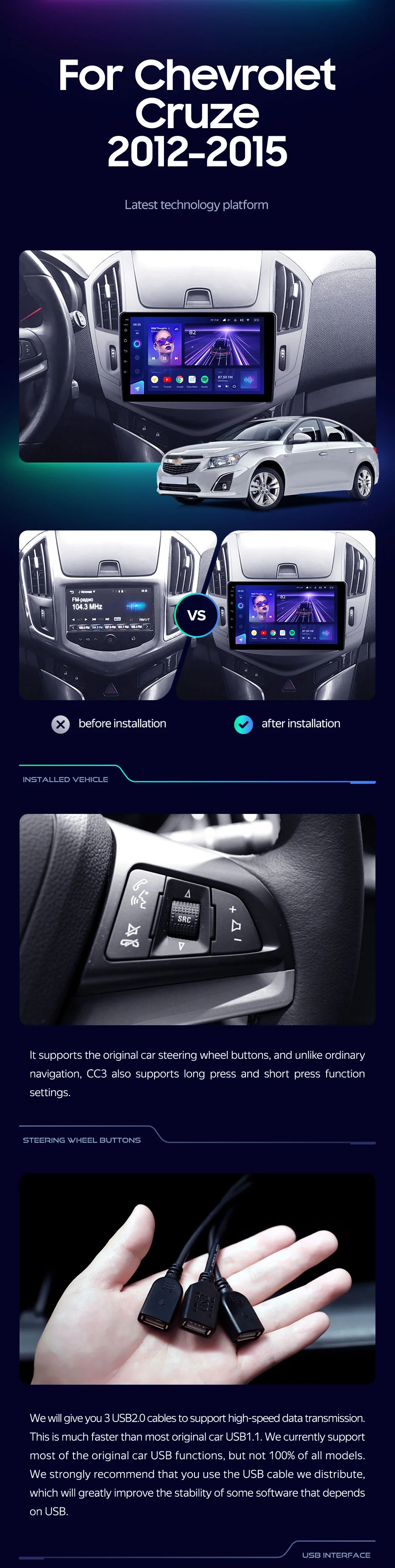 Chevrolet Cruze J300 J308 (2012-2015) - Image 4