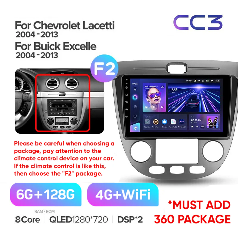 Chevrolet Lacetti J200 (2004-2013) / Buick Excelle Hrv (2004-2013) / Daewoo Gentra 2 (2013-2015) - Image 10