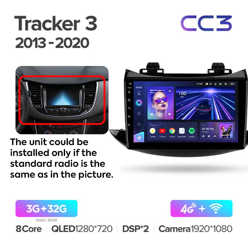 Chevrolet Trax Tracker 3 (2013-2020) - Image 4