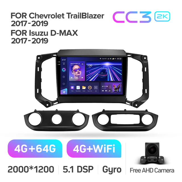 Chevrolet TrailBlazer / Colorado / Isuzu D-MAX DMax / MU-X (2017-2019) - Image 7