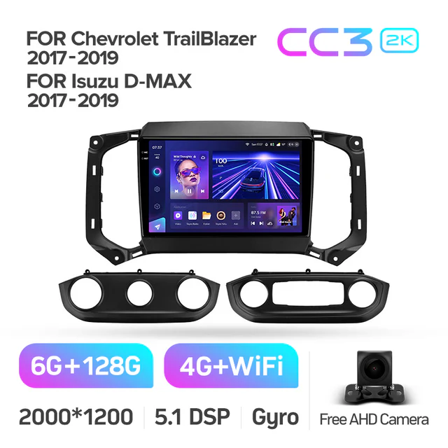 Chevrolet TrailBlazer / Colorado / Isuzu D-MAX DMax / MU-X (2017-2019) - Image 8