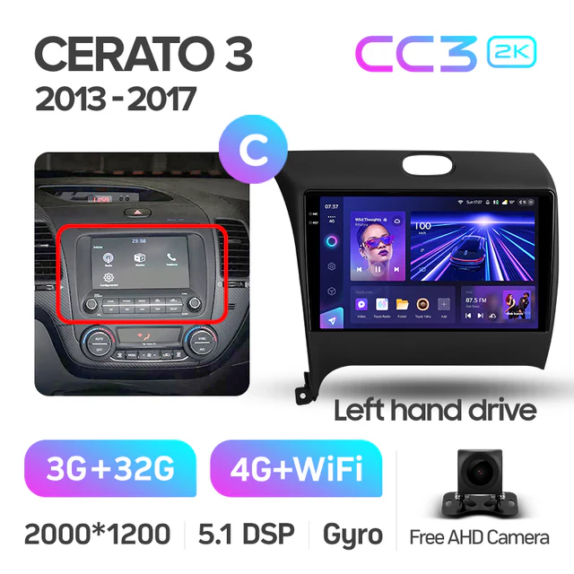 Kia Cerato 3 (2013-2017) Left Hand Drive - Image 11