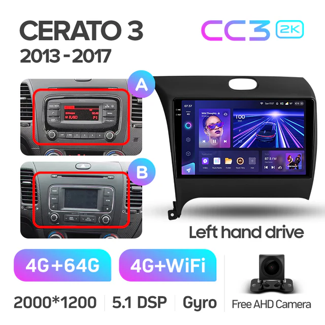 Kia Cerato 3 (2013-2017) Left Hand Drive - Image 7