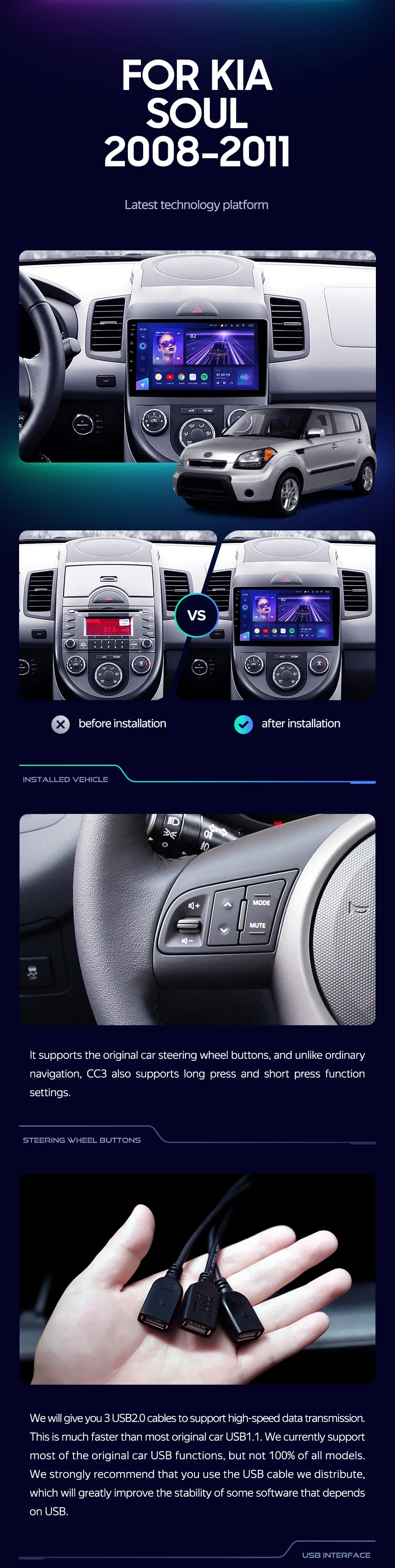 Kia Soul 1 AM (2008-2011) - Image 3