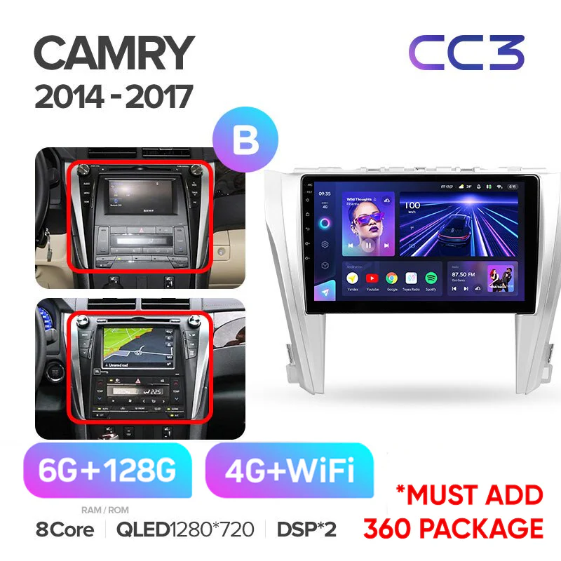 Toyota Camry 7 XV 50 55 (2014-2017) - Image 10