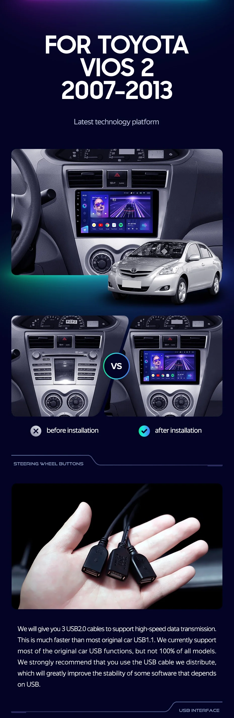 Toyota Vios 2 (2007-2013) - Image 3